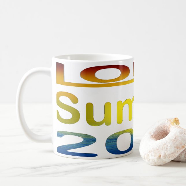 Lång sommar 2026 kaffemugg (Med munk)