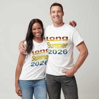 Lång sommar 2026 t shirt