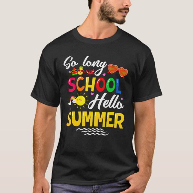 Lång sommarsemesterpraktik i Hej T Shirt (Framsida)