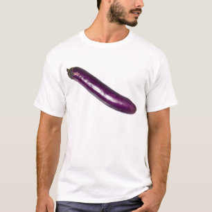 Lång spenslig brinjal tee shirt