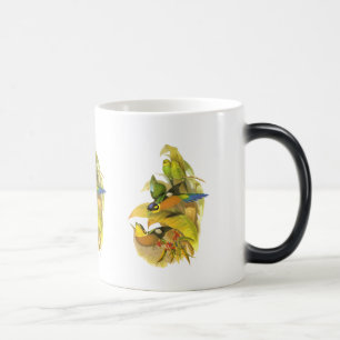 Lång-tailed Broadbill Magisk Mugg