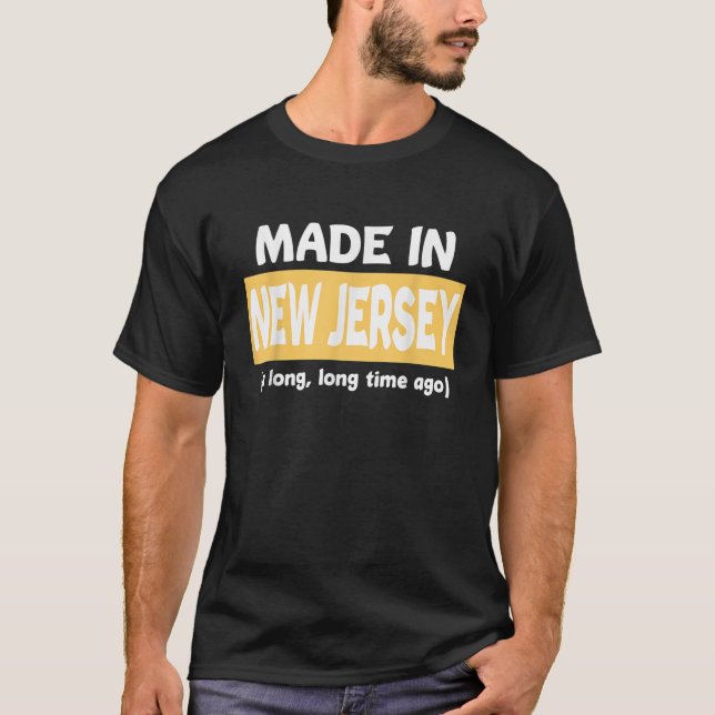 Lång tid i New jersey i Sh T Shirt (Framsida)