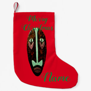 Lång tiki-mask thunder_Cove Liten Julstrumpa