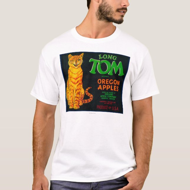 Lång Tom Apple låda LabelMonroe, ELLER Tee (Framsida)
