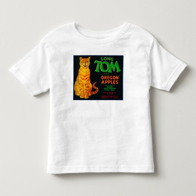 Lång Tom Apple låda LabelMonroe, ELLER Tee Shirt (Framsida)