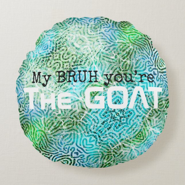 Lang tonage room rund kudde (Framsidan)