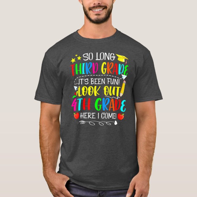 Lång tredje Klass, se 4:e Klass här T Shirt (Framsida)