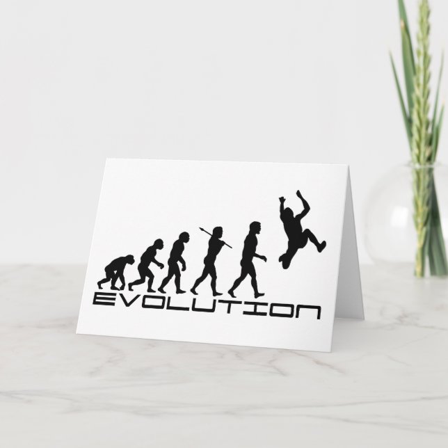 Lång trippeljumpetsport, sportens evolutionsartike kort (Framsida)