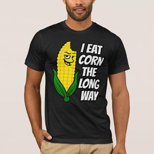 Lång väg för Lättfärdig Maj-PM - jag äter Maj T Shirt (Framsida)