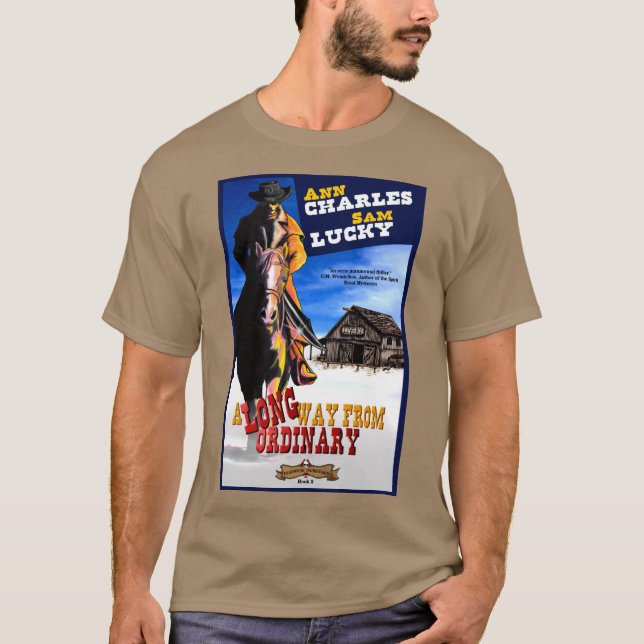 Lång väg från vanlig T-shirt av Ann Charles (Framsida)