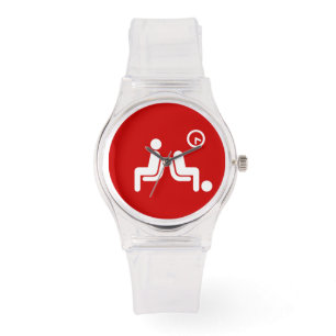 Lång vänteskylt armbandsur