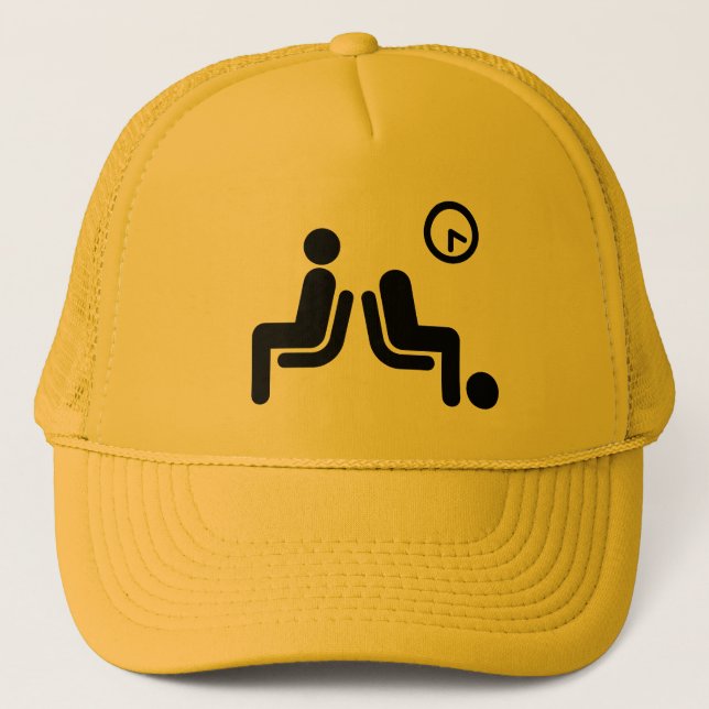 Lång vänteskylt keps (Framsida)