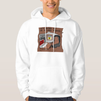 Lång vinter sweatshirt med luva