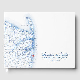 Långa Gren Karta Elegant bröllop Gästböcker