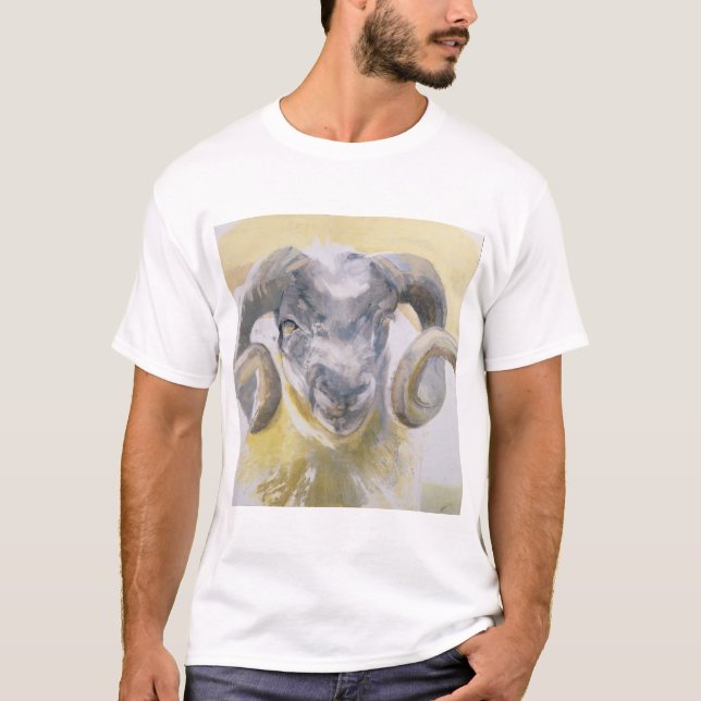 Långa Hornfår 2 Tee (Framsida)