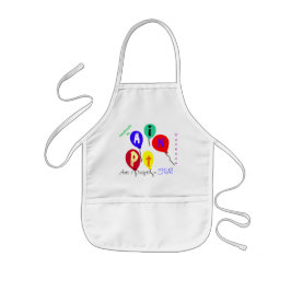 Långa konster & hantverk som målar barnförkläde