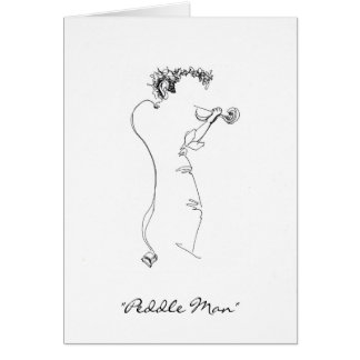 Langa manen hälsningskort