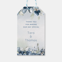 Långa Märkre i Cascading Ro Wedding Favor Gift Presentetikett