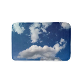 Långa mjuka moln badrumsmatta