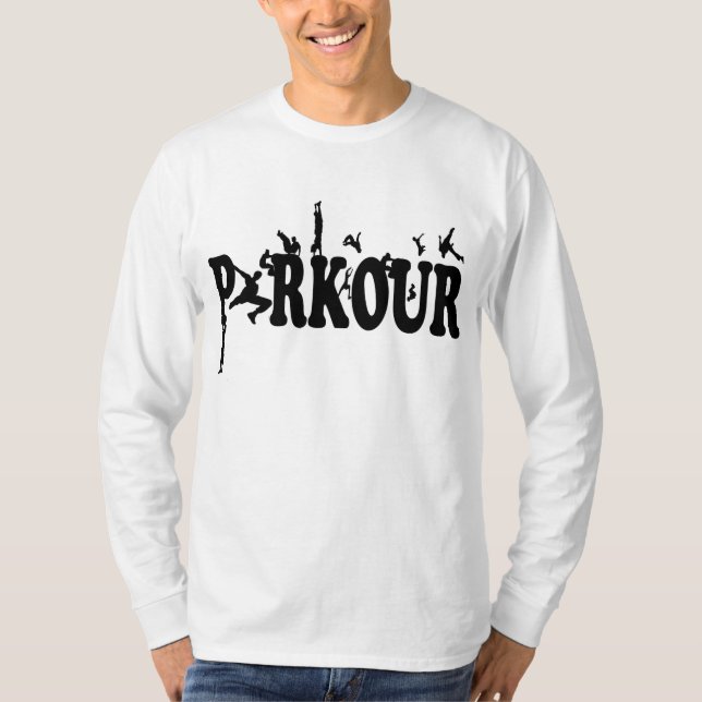 (Långa) Parkour, T-shirt (Framsida)