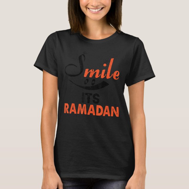 Långa Ramadan-idéerna om muslimsk Coola Islamic fa T Shirt (Framsida)