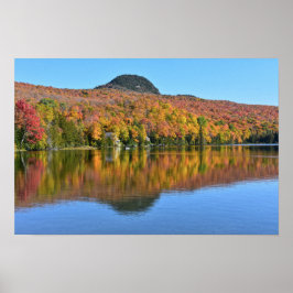 Långa sjön på hösten, Westmore, Vermont Poster