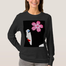 Långa T-tröjor för kvinnor