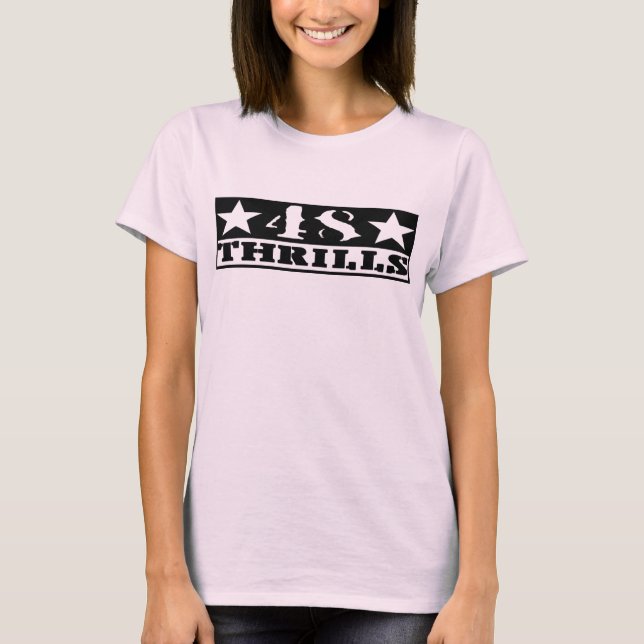 Långärmad 48 passande för kvinnor T T-shirt (Framsida)