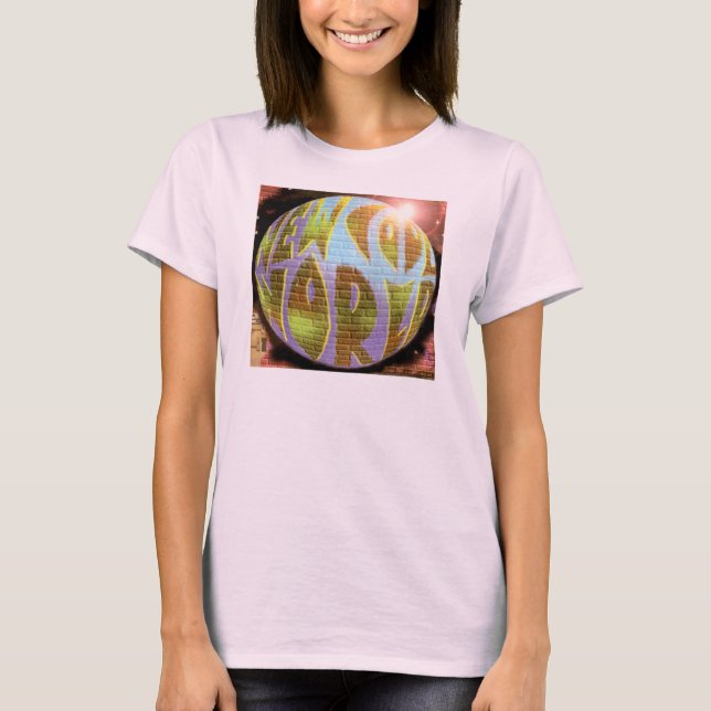 Långärmad av Blue Dam ’NCW’ CD Planet T Shirt (Framsida)