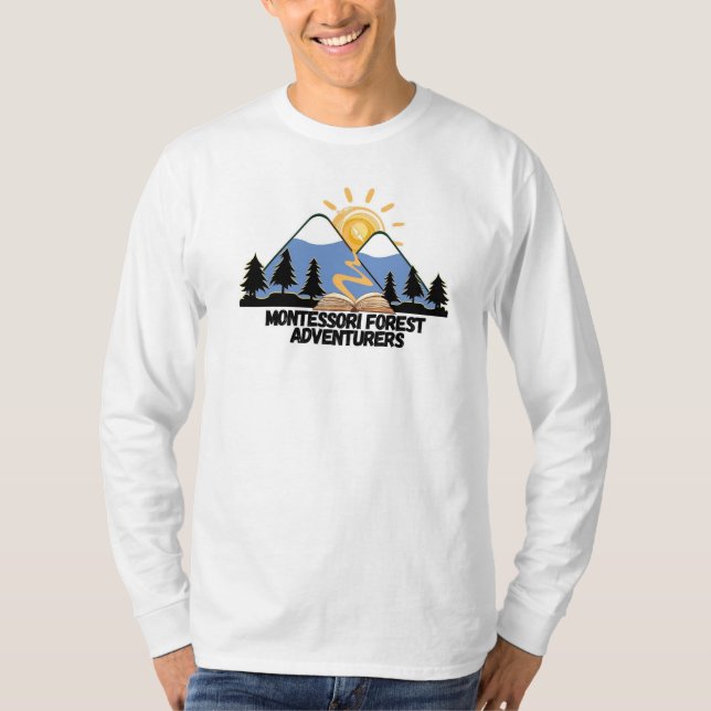 Långärmad Camp Logotyp Shirt T (Framsida)