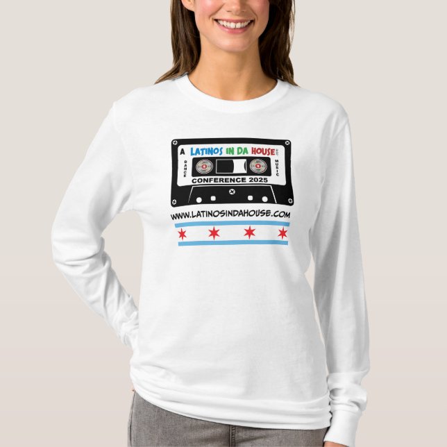Långärmad Cassette T Shirt (Framsida)