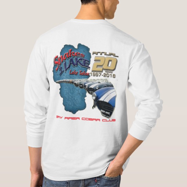 Långärmad för 2016 ormar * (BEKLÄDA & dra T-shirt (Baksida)