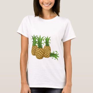 Långärmad för ananas blomma tee
