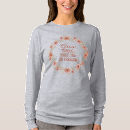 Långärmad för andningsinspiration för Blommigt, ci T Shirt