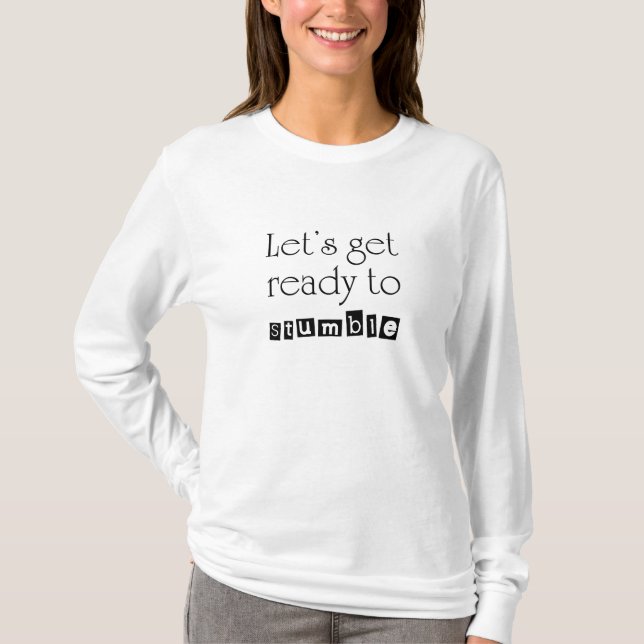 Långärmad för anpassningsbar av en funny bachelore tee shirt (Framsida)
