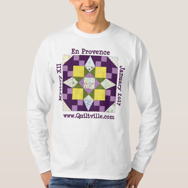 Långärmad för En Provence Tee Shirt (Framsida)