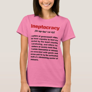 Långärmad för Ineptocracy definitiondamer Tee Shirt