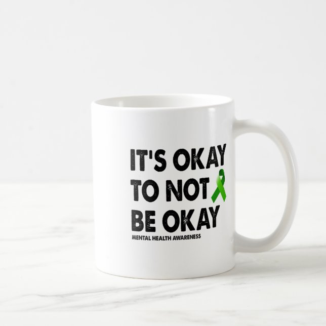 Långärmad för medvetenhet om psykisk hälsa -  _1 kaffemugg (Höger)