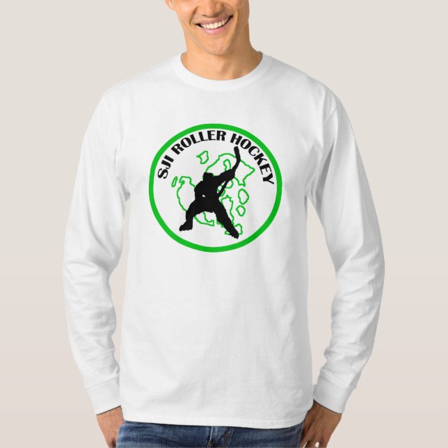 Långärmad för SJI-rullhockey (bekläda endast), Tee Shirt (Framsida)