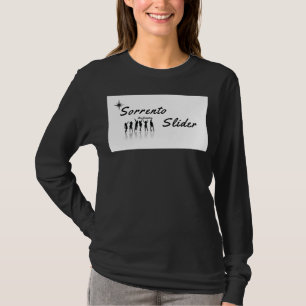 Långärmad för Sorrento-skjutreglage T Shirt