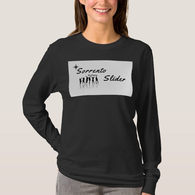Långärmad för Sorrento-skjutreglage T Shirt (Framsida)