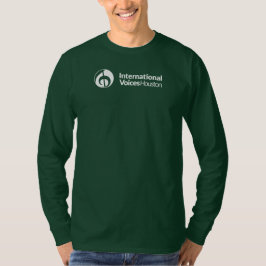 Långärmad IVH T-Shirt (Vit Logotyp - Djupskog)