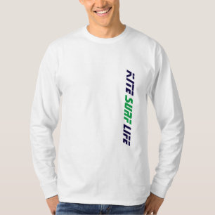 Långärmad Kite Surfa Life-shirt - Borta knop T Shirt