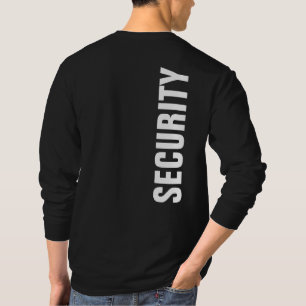 Långärmad Manar för svartvit mall T Shirt