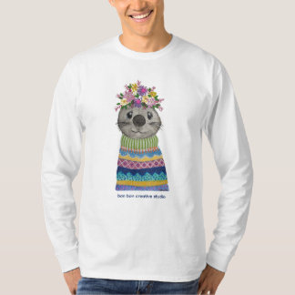 Långärmad Otter-tröja T Shirt