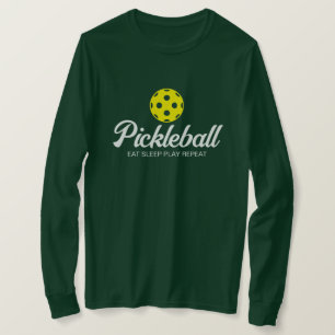 Långärmad-pickleball-sportskjorta för kvinnor t shirt