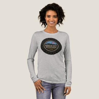 långärmad Rubber City Resistance för kvinnor T Shirt