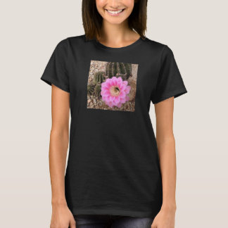 Långärmad Shirt Rosa Cactus Flower T-shirt