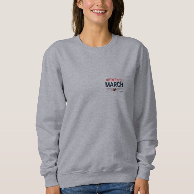 Långärmad Shirt Women's March San Francisco T (Framsida)