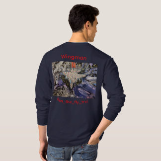 Långärmad skjorta för män - Välgörenhetswingman T Shirt